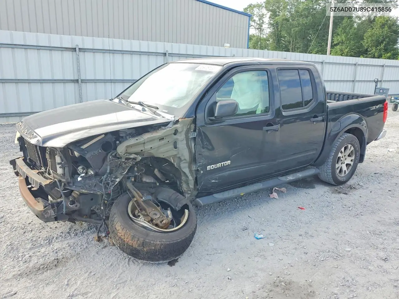 2009 Suzuki Equator Base VIN: 5Z6AD07U89C415856 Lot: 85978135