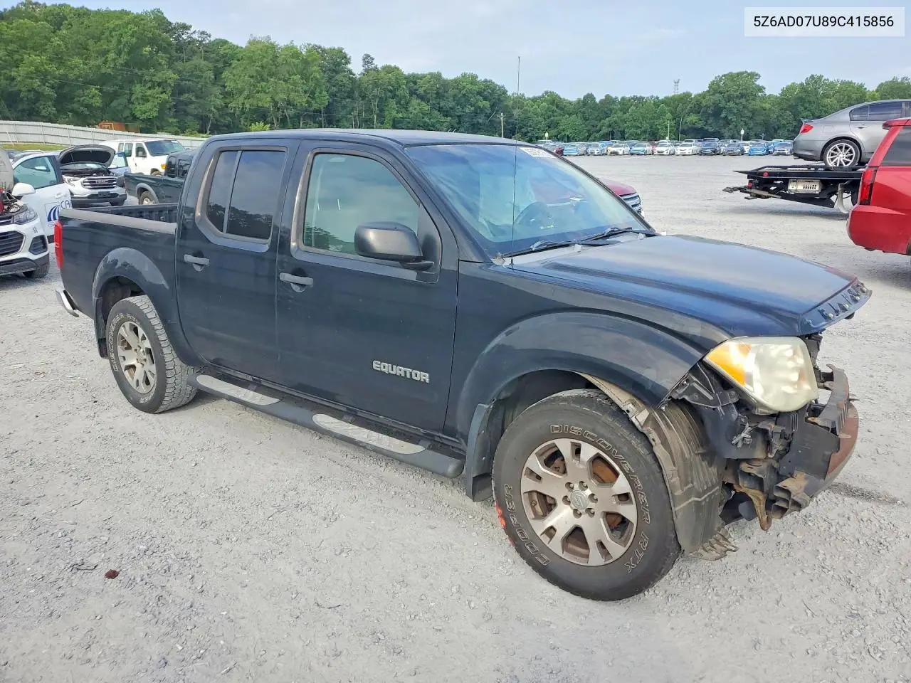 2009 Suzuki Equator Base VIN: 5Z6AD07U89C415856 Lot: 85978135