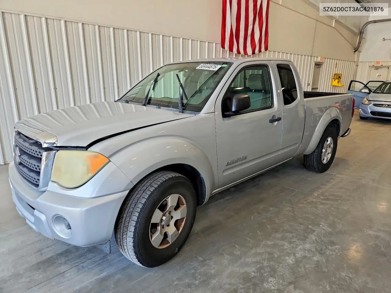 2010 Suzuki Equator VIN: 5Z62D0CT3AC421876 Lot: 60444876