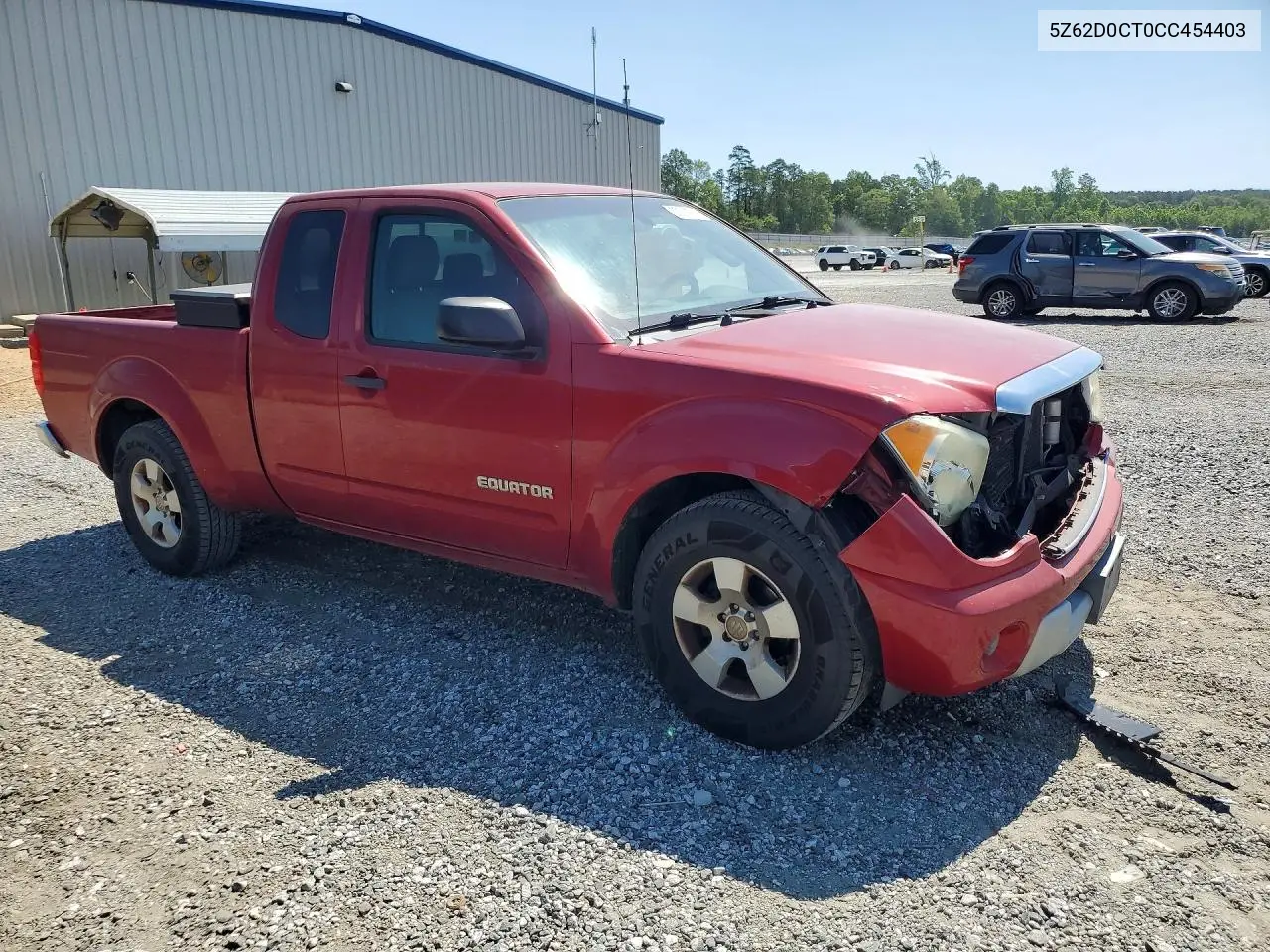 2012 Suzuki Equator Base VIN: 5Z62D0CT0CC454403 Lot: 53301716