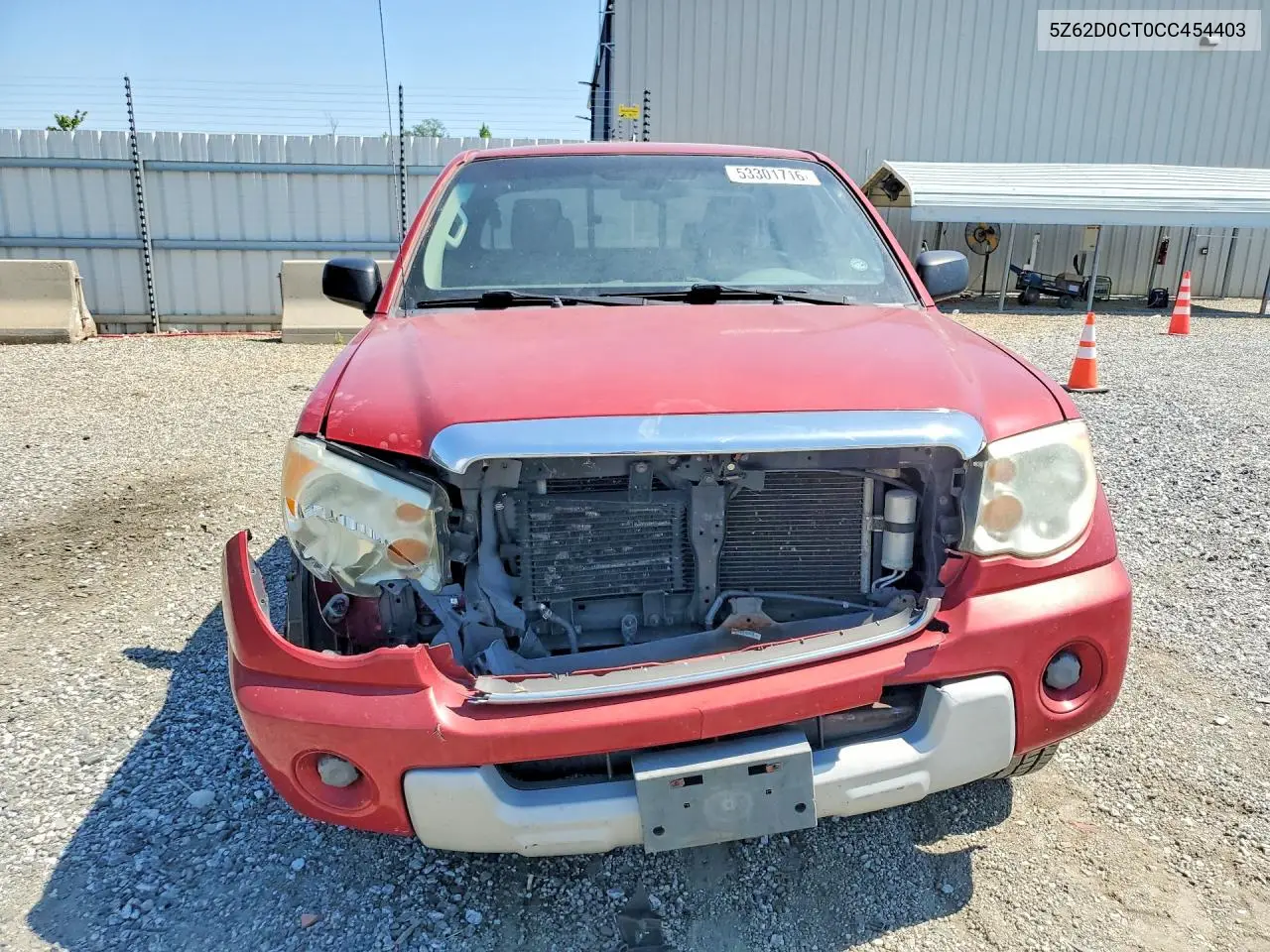 2012 Suzuki Equator Base VIN: 5Z62D0CT0CC454403 Lot: 53301716