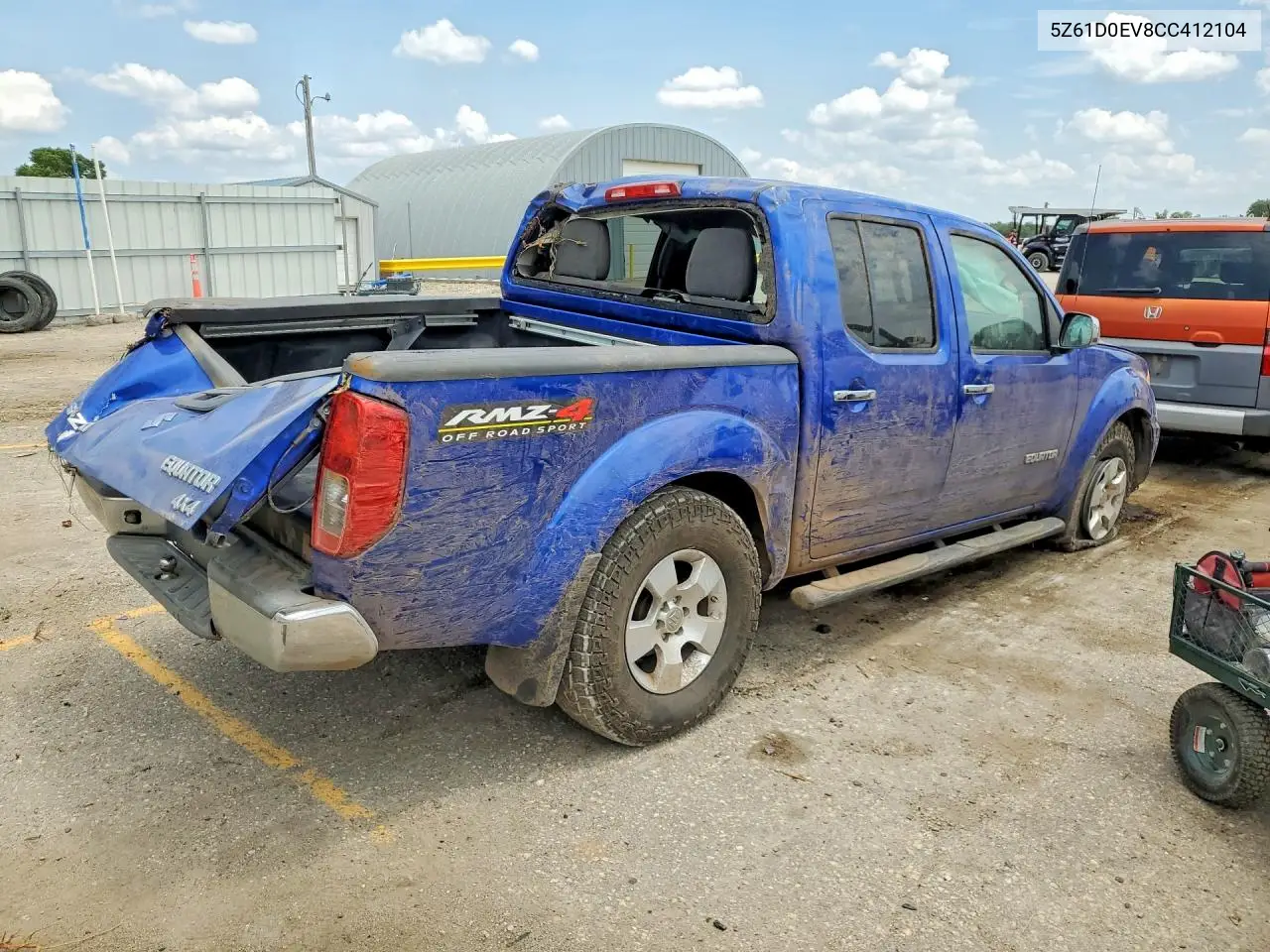 2012 Suzuki Equator Rmz-4 VIN: 5Z61D0EV8CC412104 Lot: 61246646