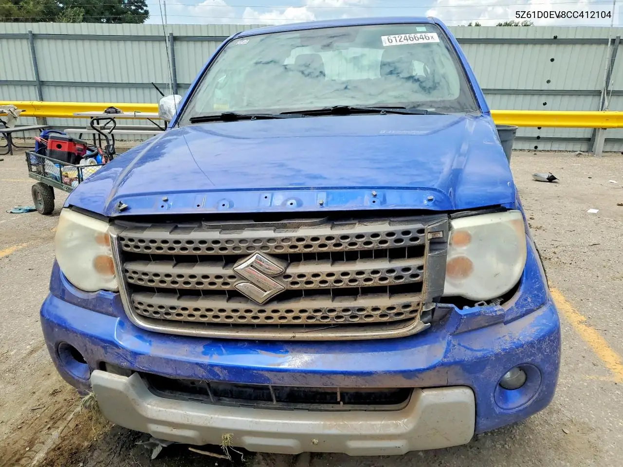 2012 Suzuki Equator Rmz-4 VIN: 5Z61D0EV8CC412104 Lot: 61246646