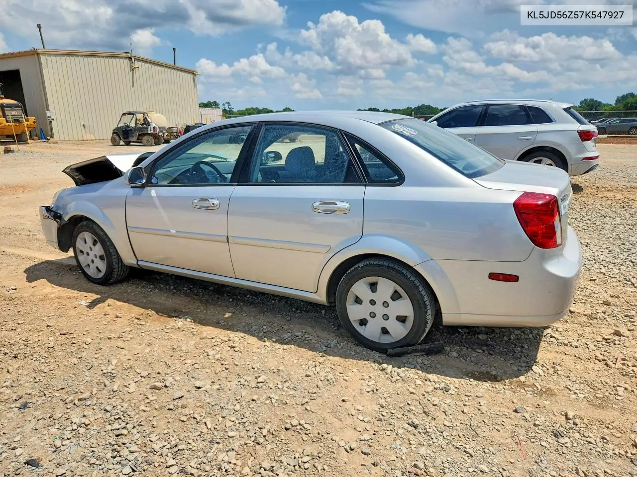 2007 Suzuki Forenza Base VIN: KL5JD56Z57K547927 Lot: 60492656