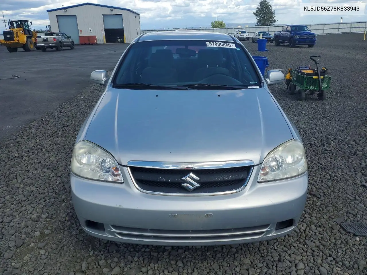 2008 Suzuki Forenza Base VIN: KL5JD56Z78K833943 Lot: 57006656