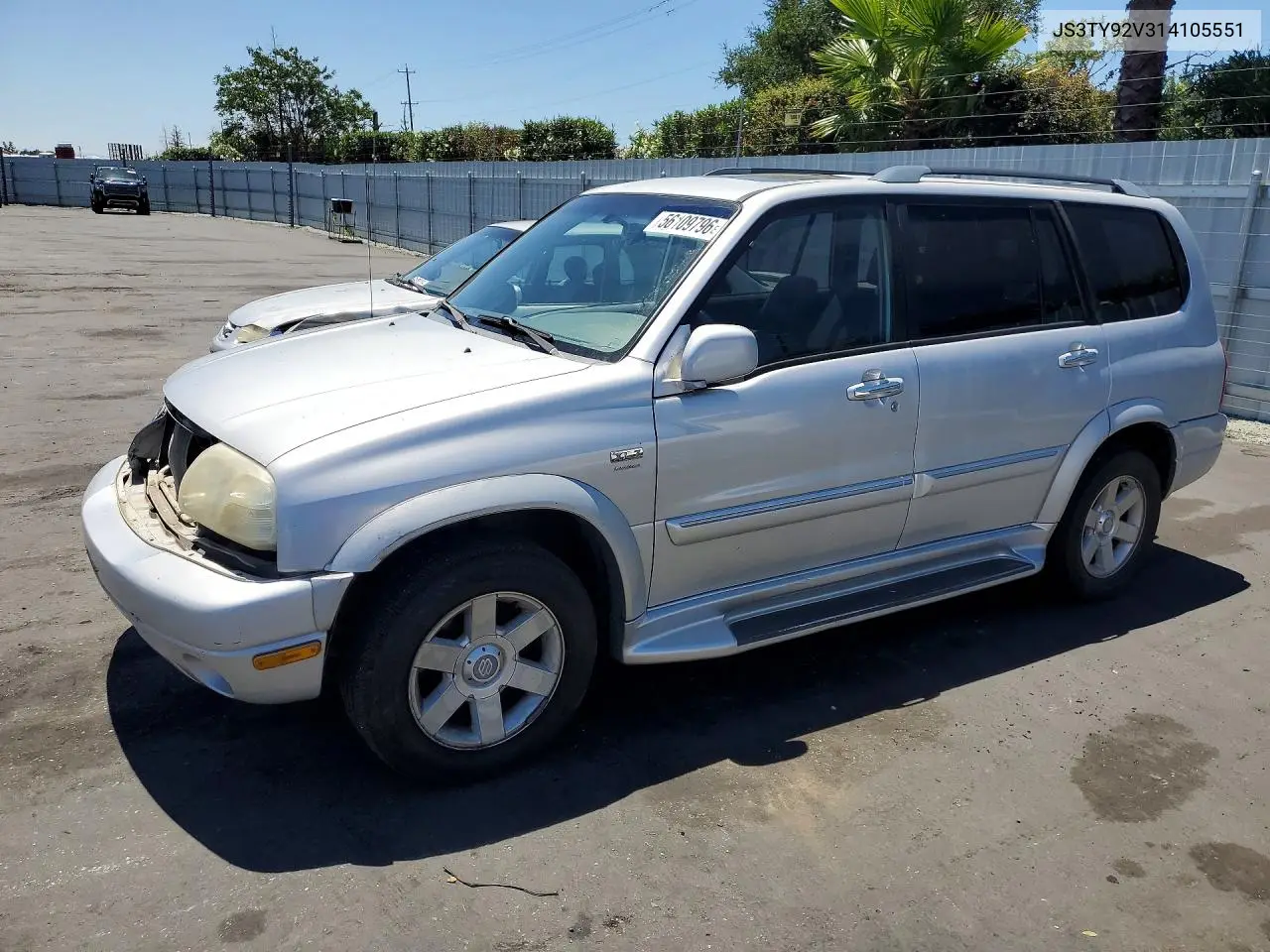 2001 Suzuki Grand Vitara Xl7 Touring VIN: JS3TY92V314105551 Lot: 56109796