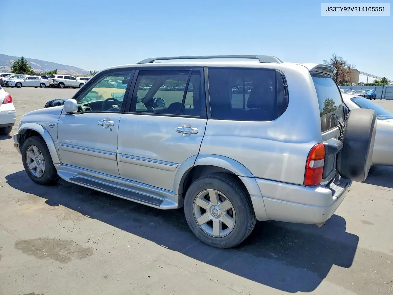 2001 Suzuki Grand Vitara Xl7 Touring VIN: JS3TY92V314105551 Lot: 56109796