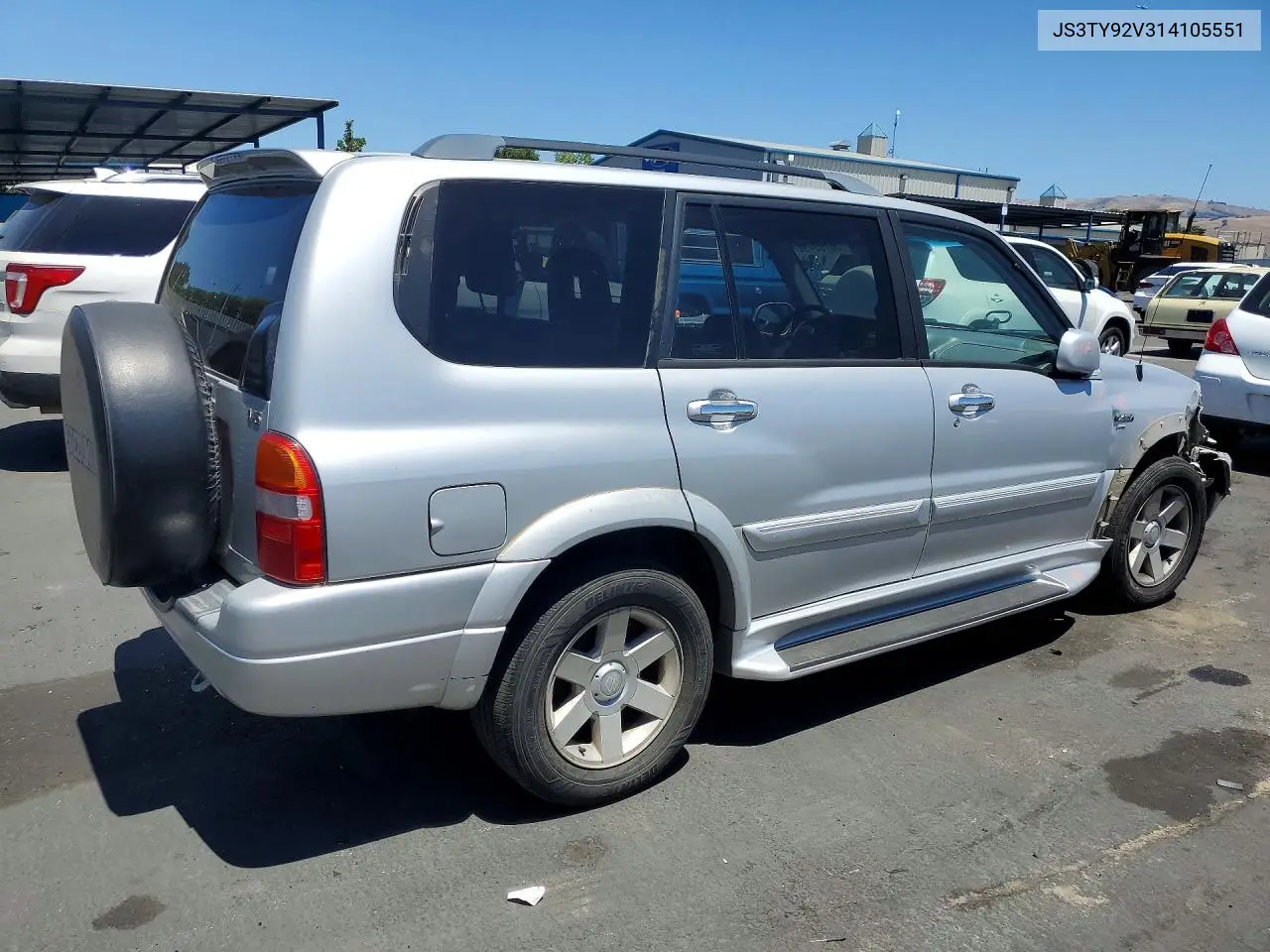 2001 Suzuki Grand Vitara Xl7 Touring VIN: JS3TY92V314105551 Lot: 56109796