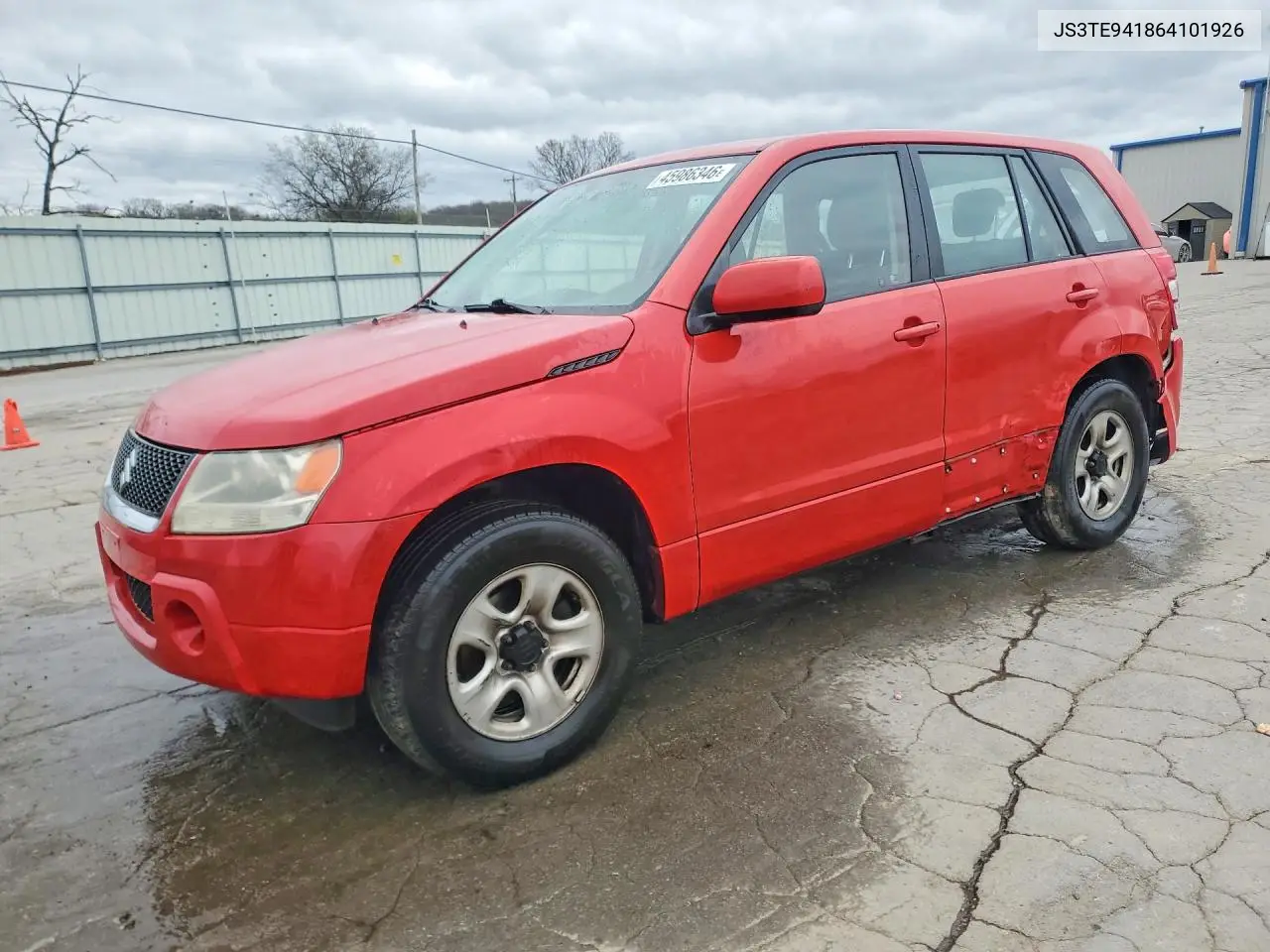 2006 Suzuki Grand Vitara VIN: JS3TE941864101926 Lot: 45986346
