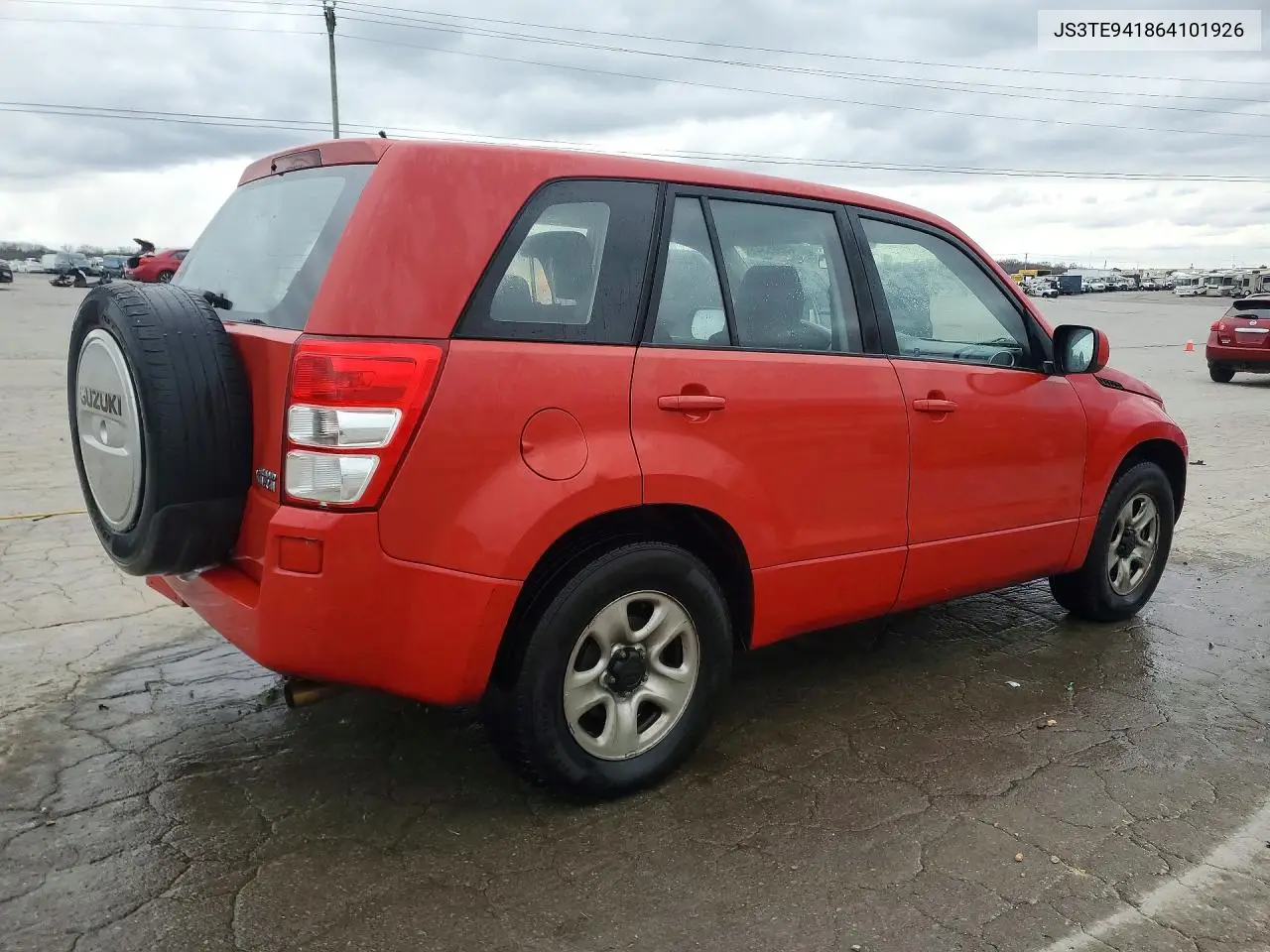 2006 Suzuki Grand Vitara VIN: JS3TE941864101926 Lot: 45986346