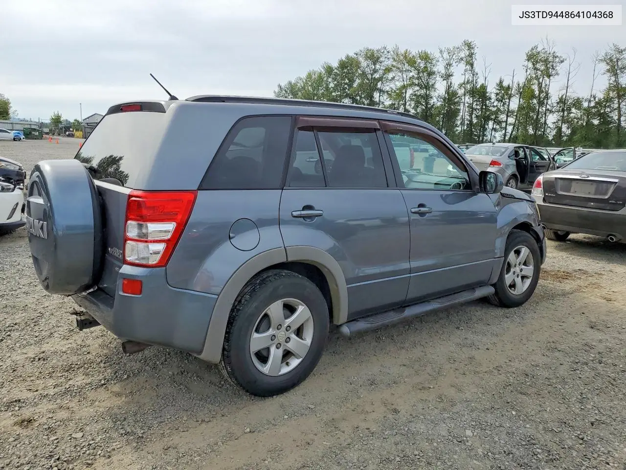 2006 Suzuki Grand Vitara Xsport VIN: JS3TD944864104368 Lot: 61792186