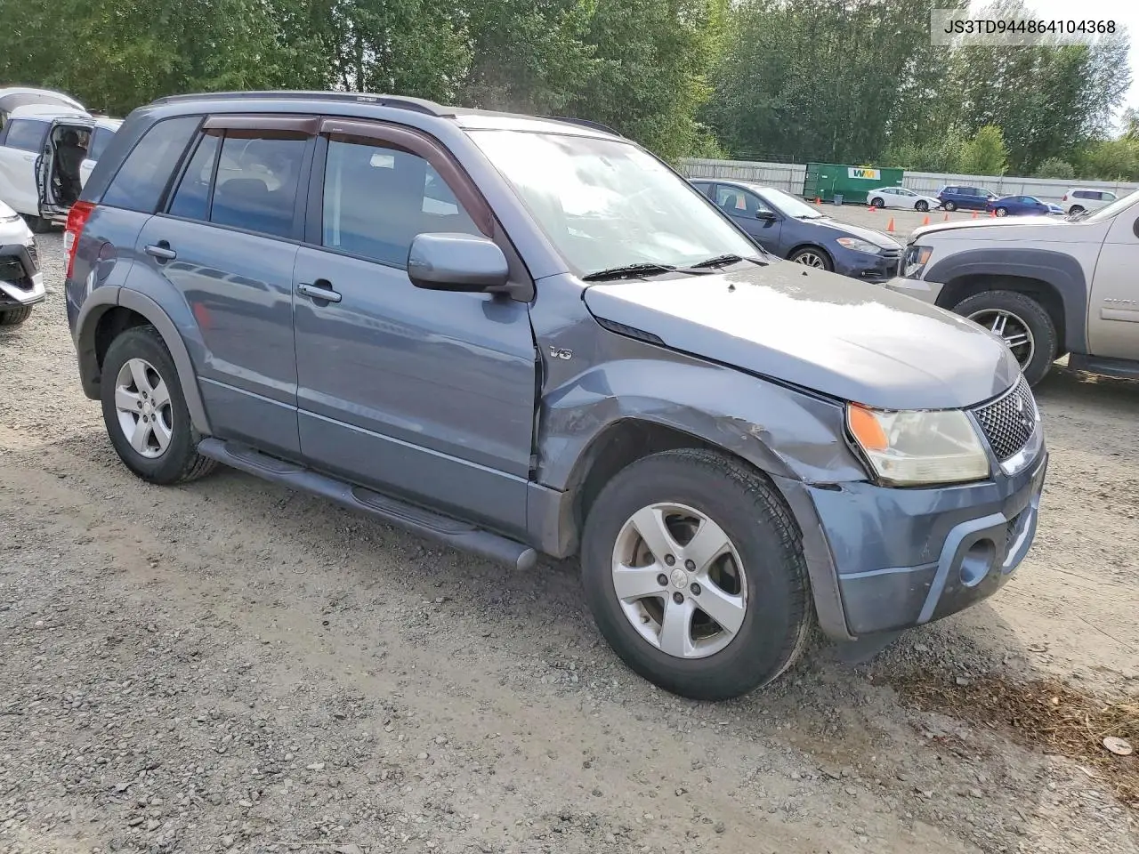2006 Suzuki Grand Vitara Xsport VIN: JS3TD944864104368 Lot: 61792186