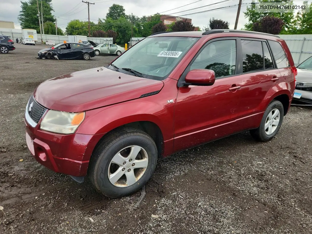 2006 Suzuki Grand Vitara Xsport VIN: JS3TD944764102143 Lot: 61830906