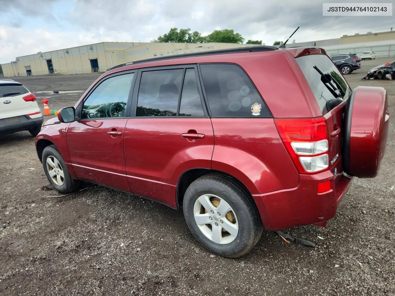 2006 Suzuki Grand Vitara Xsport VIN: JS3TD944764102143 Lot: 61830906