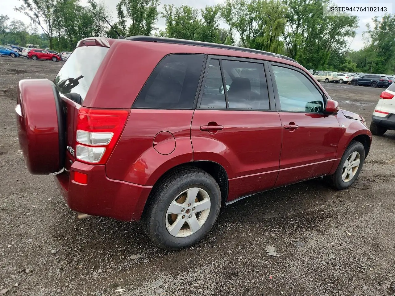 2006 Suzuki Grand Vitara Xsport VIN: JS3TD944764102143 Lot: 61830906