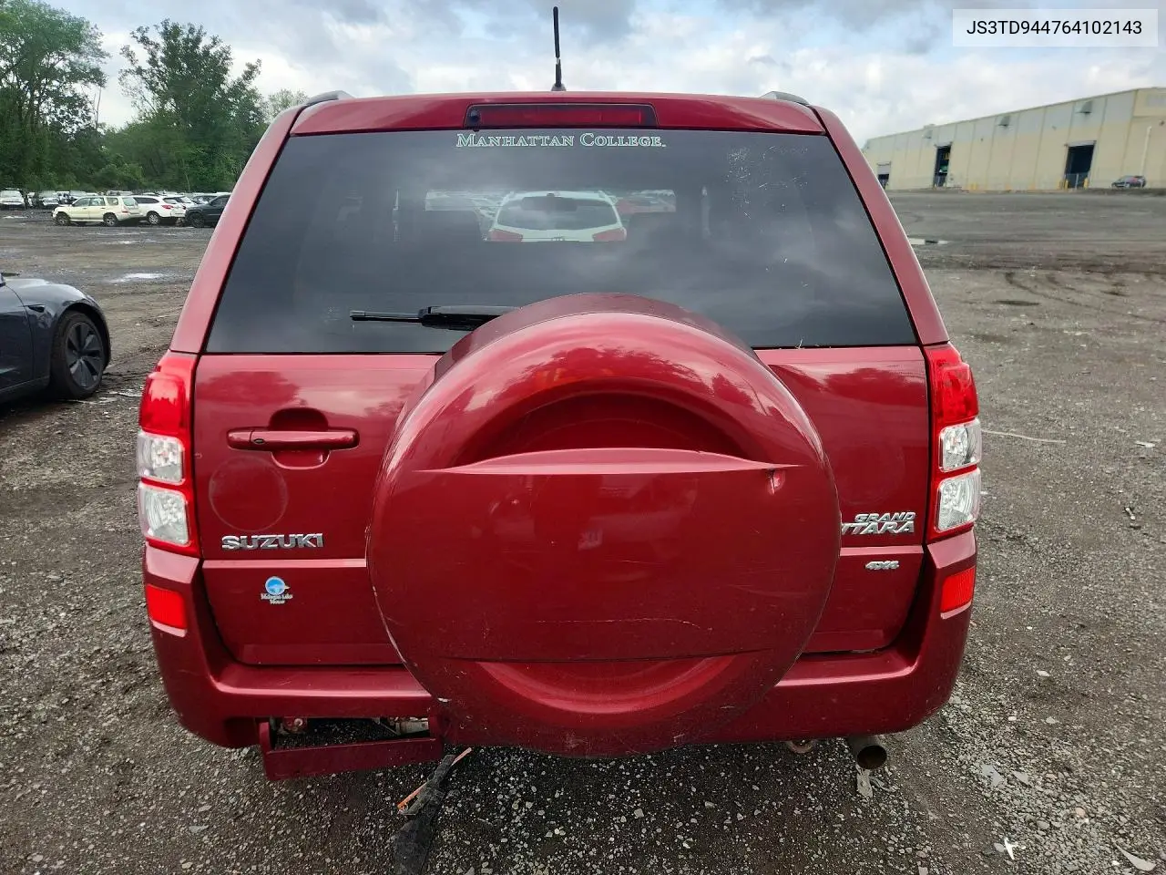 2006 Suzuki Grand Vitara Xsport VIN: JS3TD944764102143 Lot: 61830906
