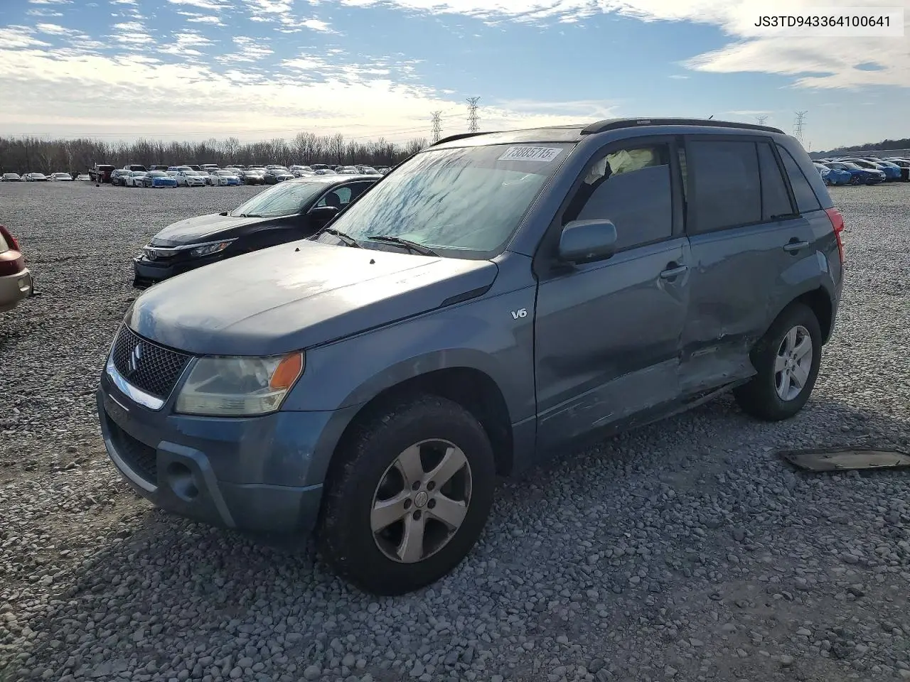 2006 Suzuki Grand Vitara Premium VIN: JS3TD943364100641 Lot: 75650655