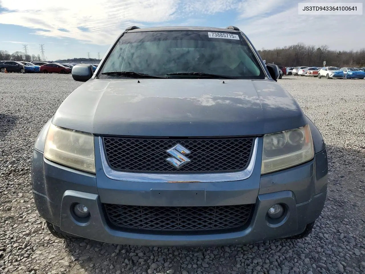 2006 Suzuki Grand Vitara Premium VIN: JS3TD943364100641 Lot: 75650655