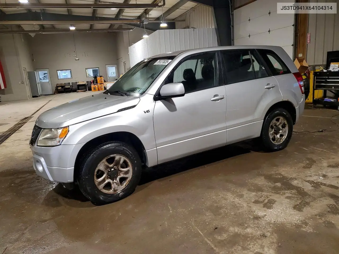 2006 Suzuki Grand Vitara VIN: JS3TD941X64104314 Lot: 79127825