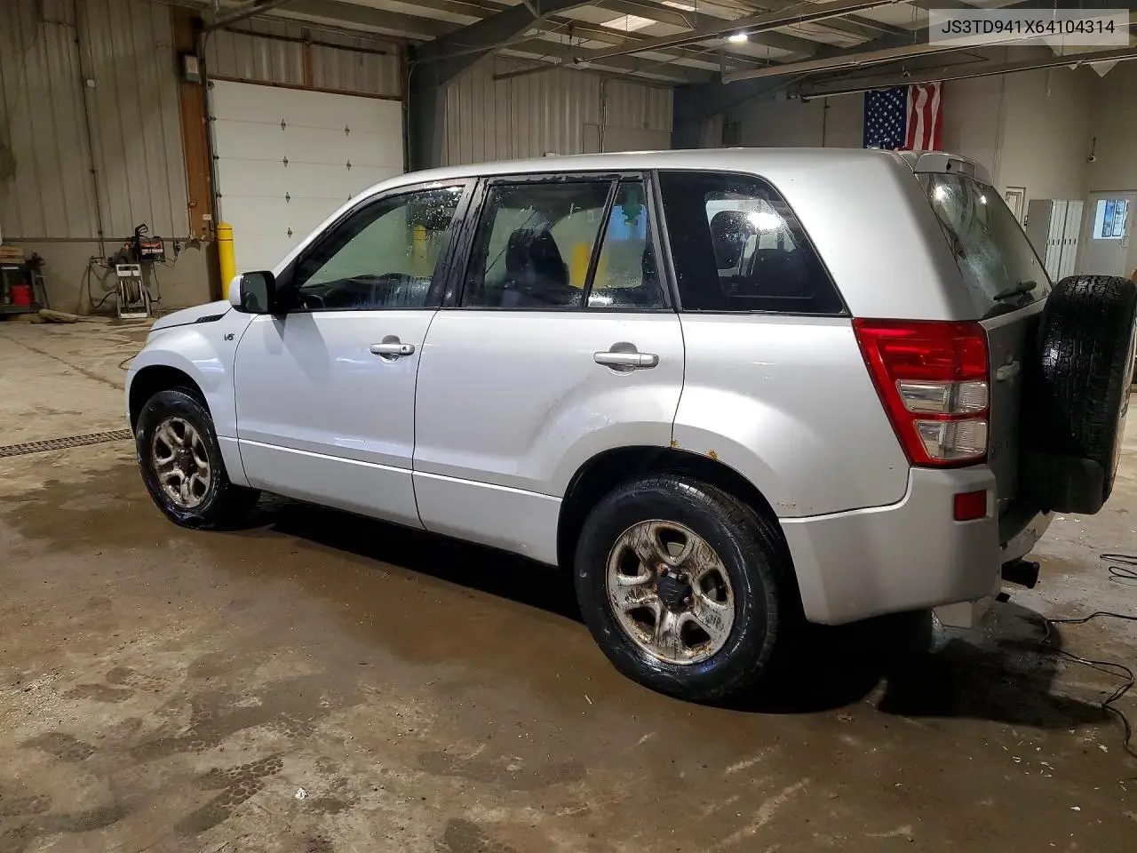 2006 Suzuki Grand Vitara VIN: JS3TD941X64104314 Lot: 79127825