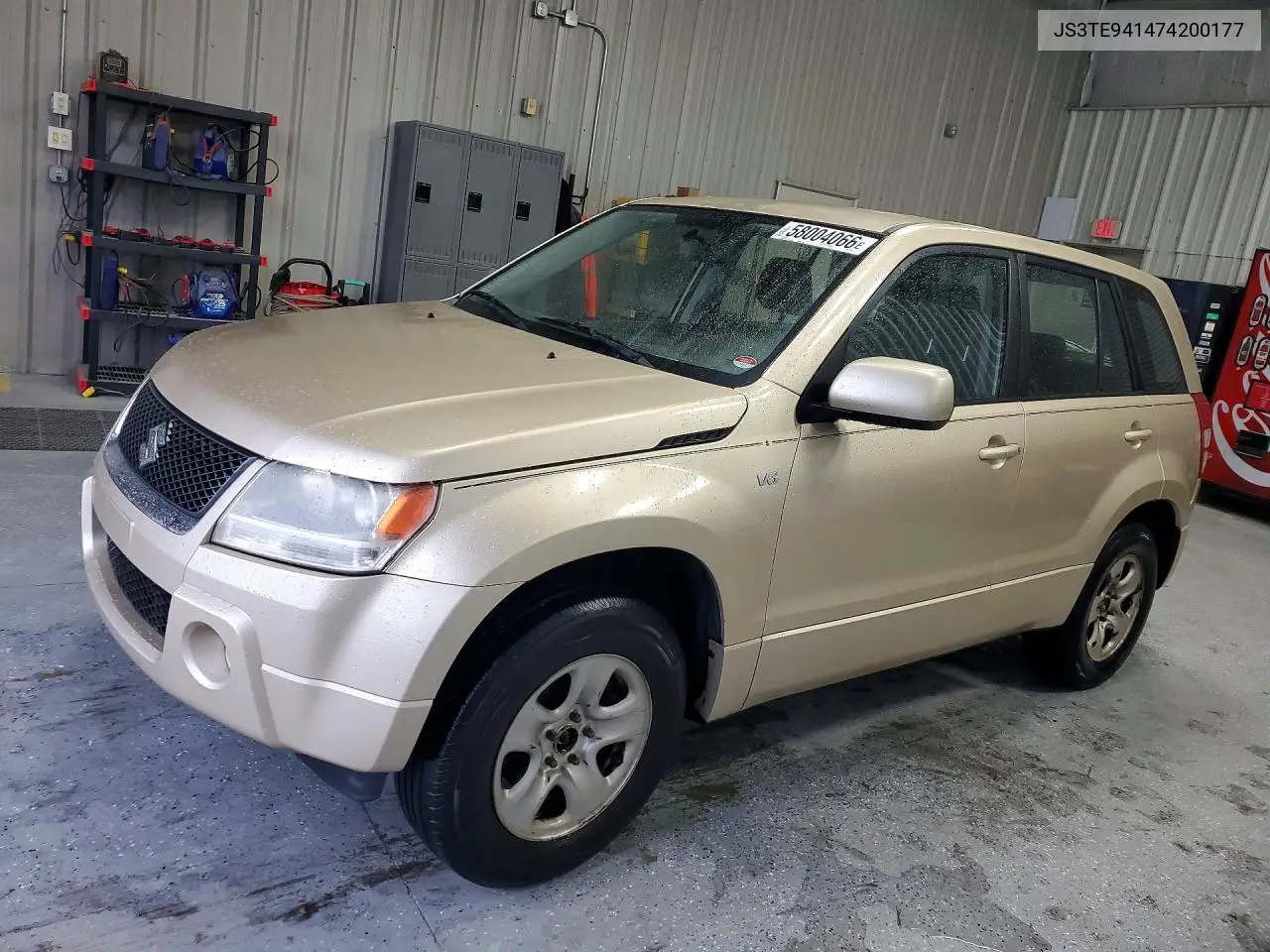 2007 Suzuki Grand Vitara VIN: JS3TE941474200177 Lot: 60341756