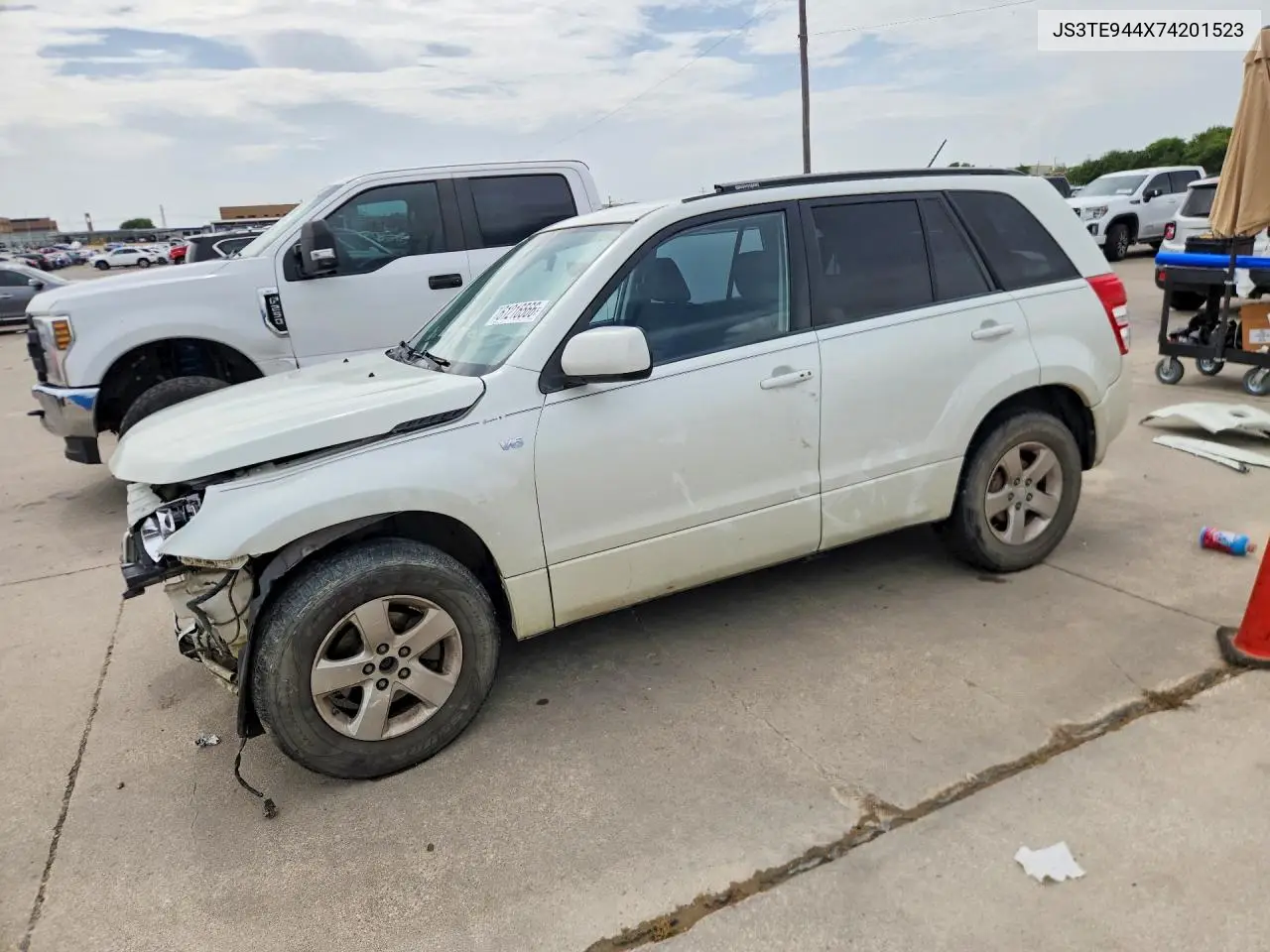 2007 Suzuki Grand Vitara Xsport VIN: JS3TE944X74201523 Lot: 61216566