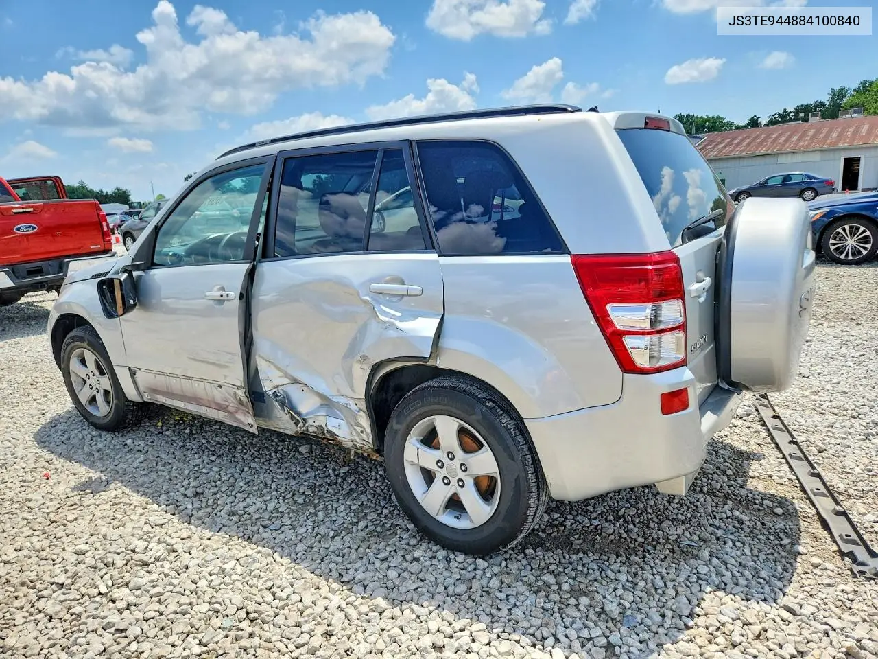 2008 Suzuki Grand Vitara Xsport VIN: JS3TE944884100840 Lot: 60874846