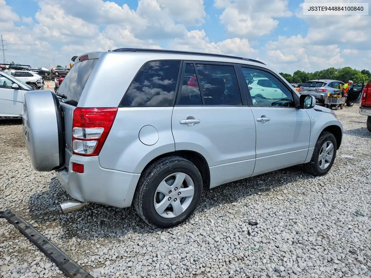 2008 Suzuki Grand Vitara Xsport VIN: JS3TE944884100840 Lot: 60874846