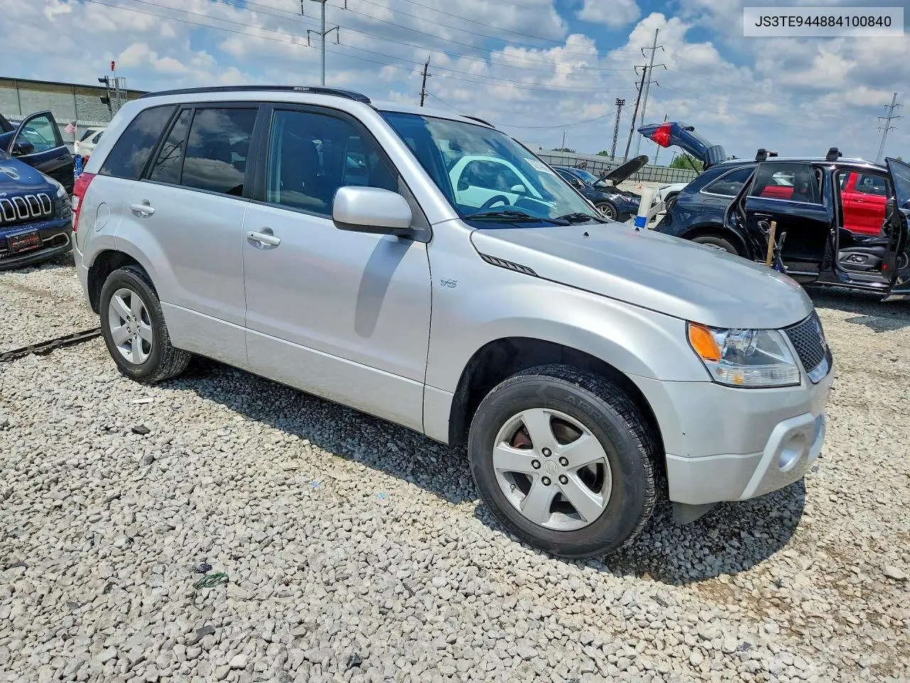 2008 Suzuki Grand Vitara Xsport VIN: JS3TE944884100840 Lot: 60874846