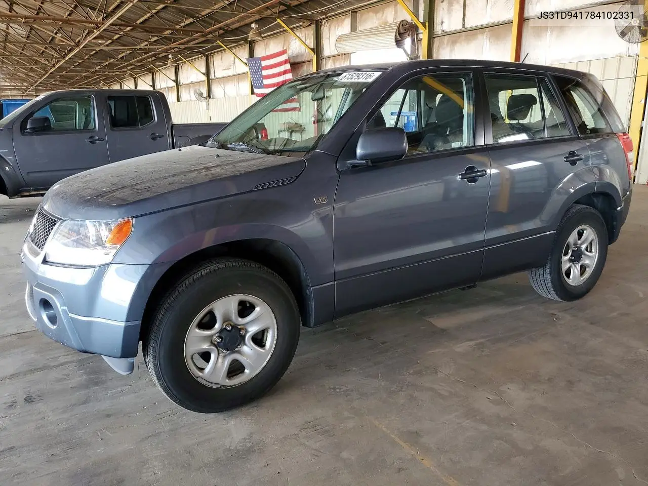 2008 Suzuki Grand Vitara VIN: JS3TD941784102331 Lot: 61529316