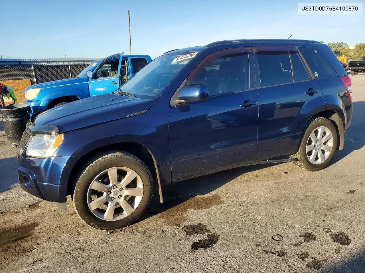 2011 Suzuki Grand Vitara Jlx VIN: JS3TD0D76B4100870 Lot: 56463936
