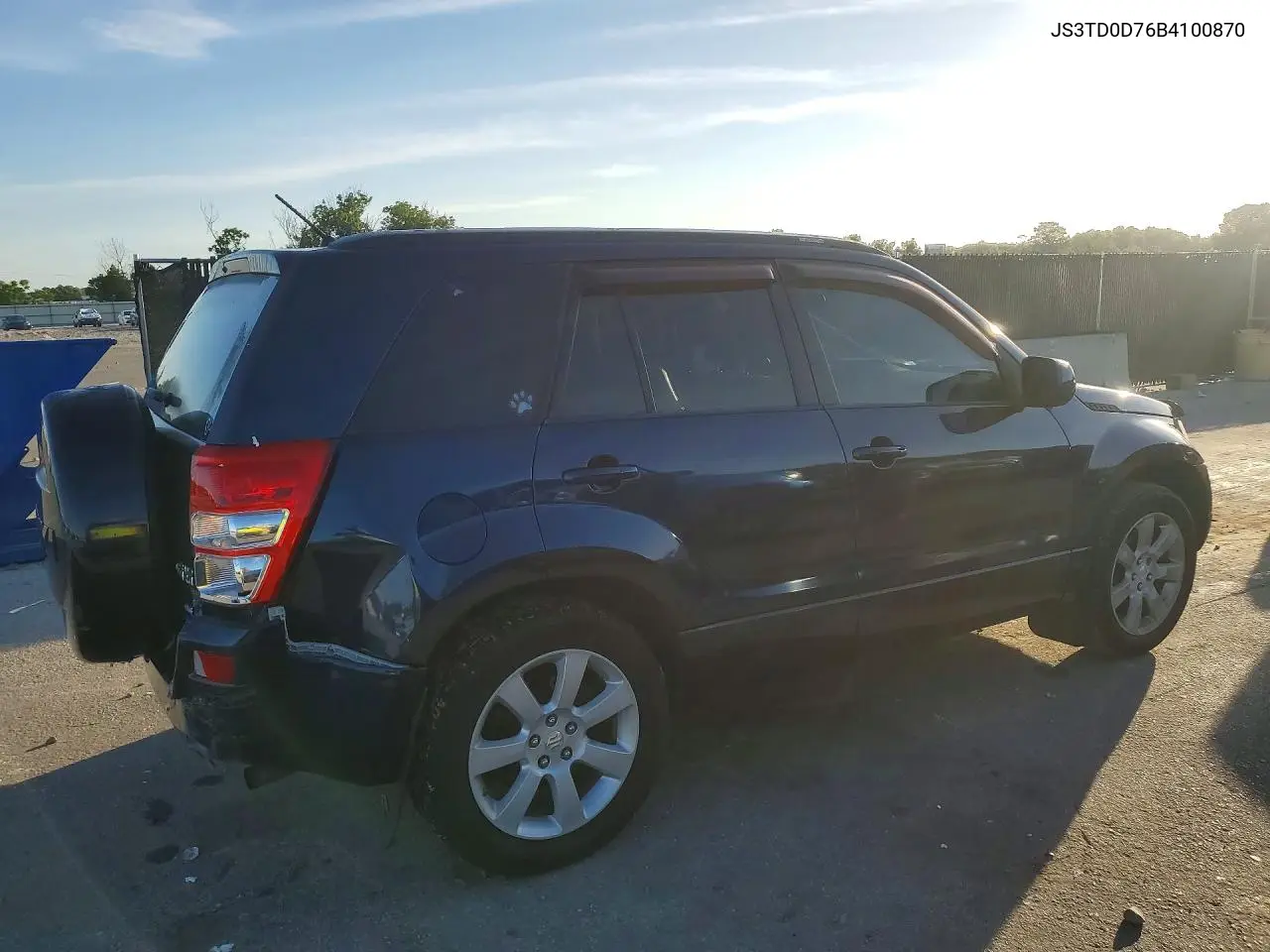 2011 Suzuki Grand Vitara Jlx VIN: JS3TD0D76B4100870 Lot: 56463936