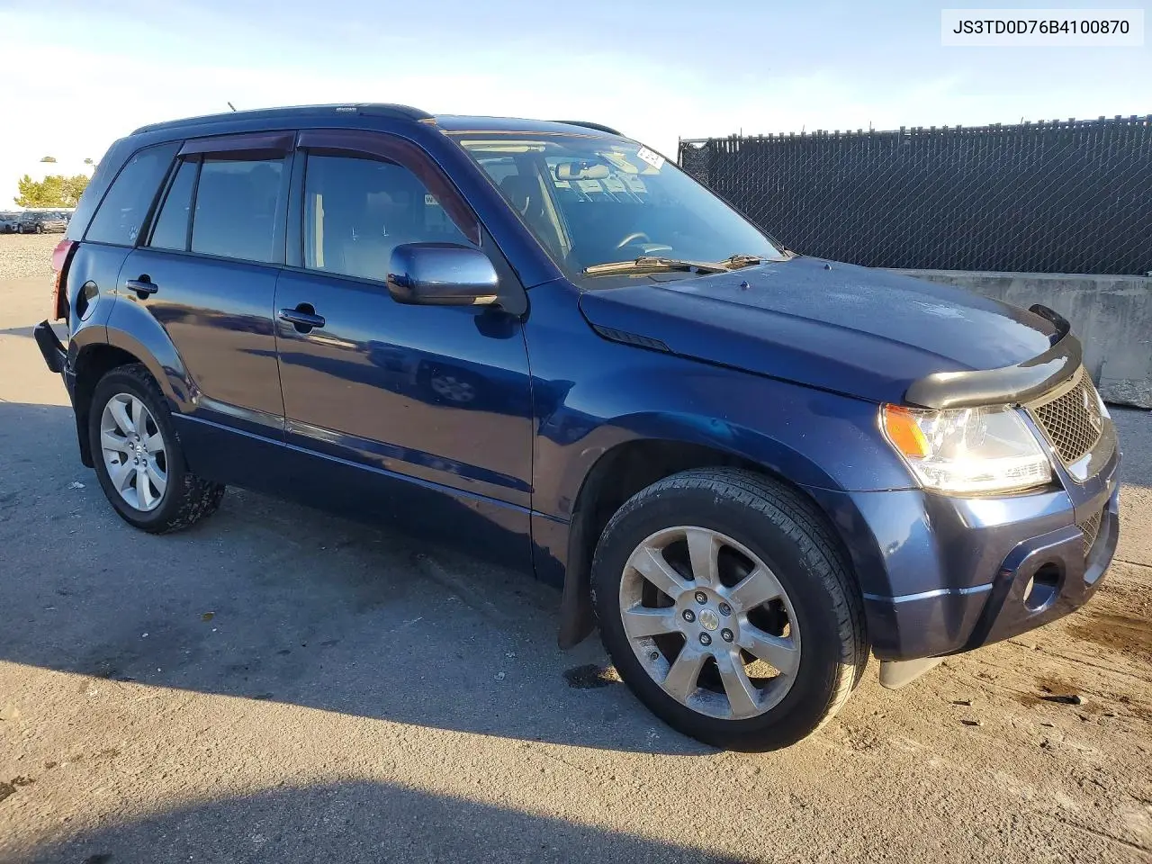 2011 Suzuki Grand Vitara Jlx VIN: JS3TD0D76B4100870 Lot: 56463936