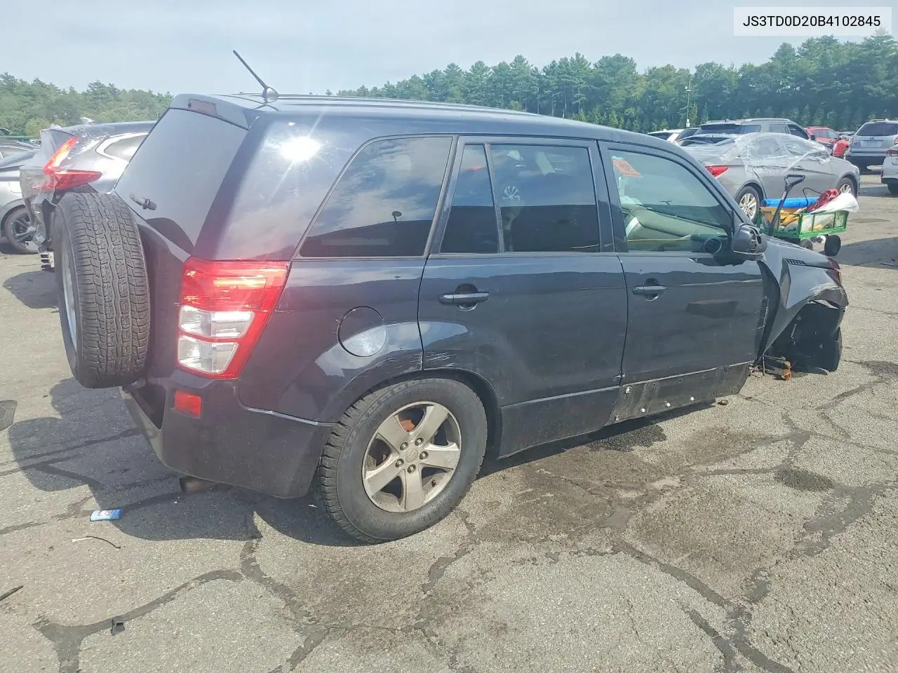 2011 Suzuki Grand Vitara Premium VIN: JS3TD0D20B4102845 Lot: 60278856
