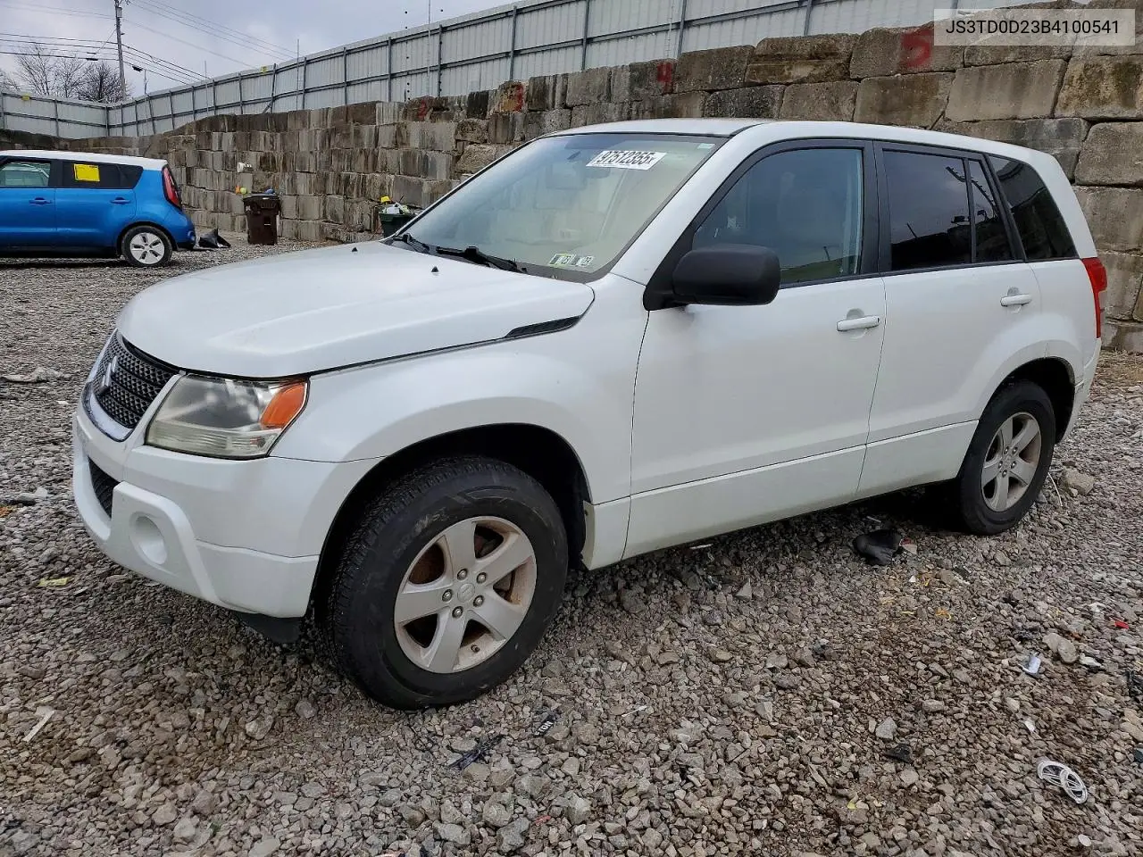 2011 Suzuki Gr Vitara VIN: JS3TD0D23B4100541 Lot: 97512355