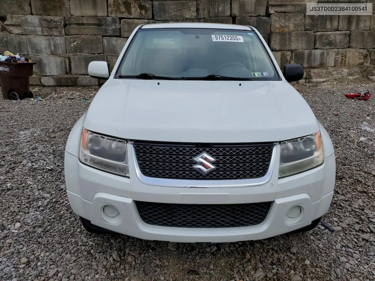 2011 Suzuki Gr Vitara VIN: JS3TD0D23B4100541 Lot: 97512355