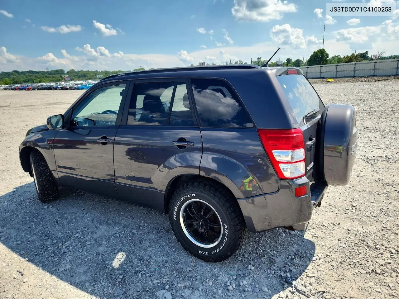 2012 Suzuki Grand Vitara Jlx VIN: JS3TD0D71C4100258 Lot: 61487046