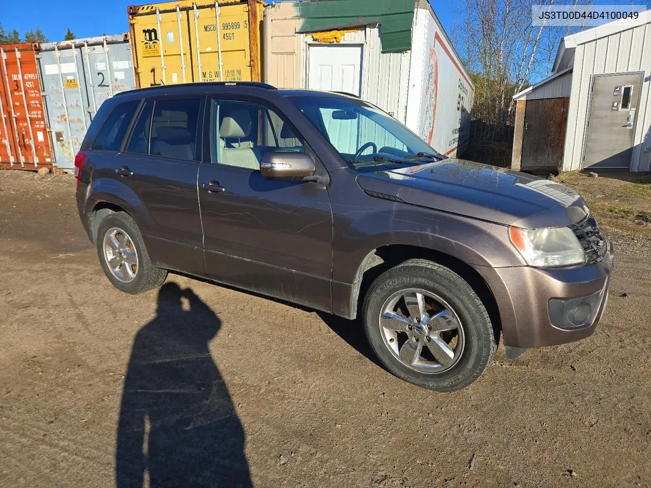 2013 Suzuki Grand Vitara Xsport VIN: JS3TD0D44D4100049 Lot: 53792606