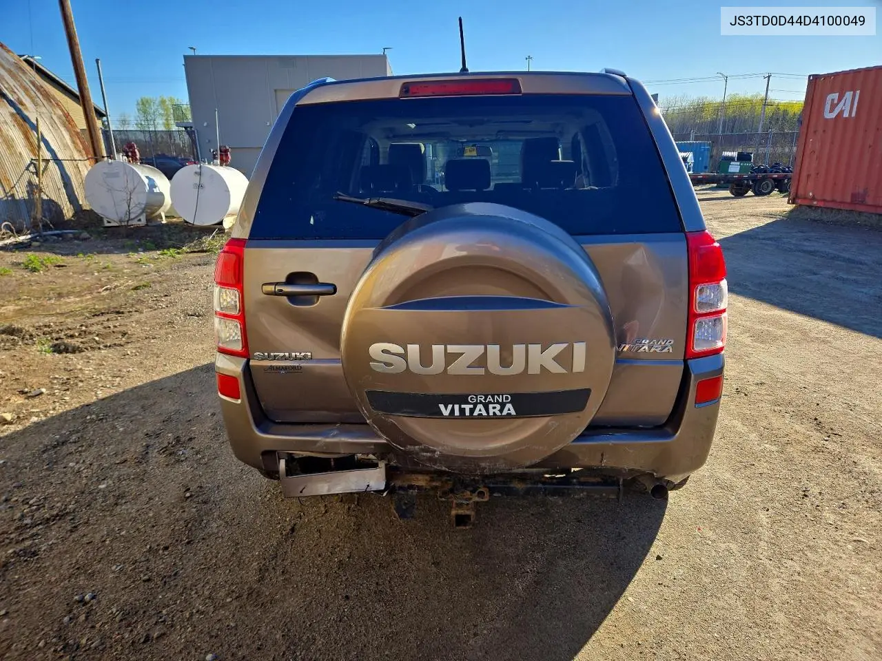 2013 Suzuki Grand Vitara Xsport VIN: JS3TD0D44D4100049 Lot: 53792606