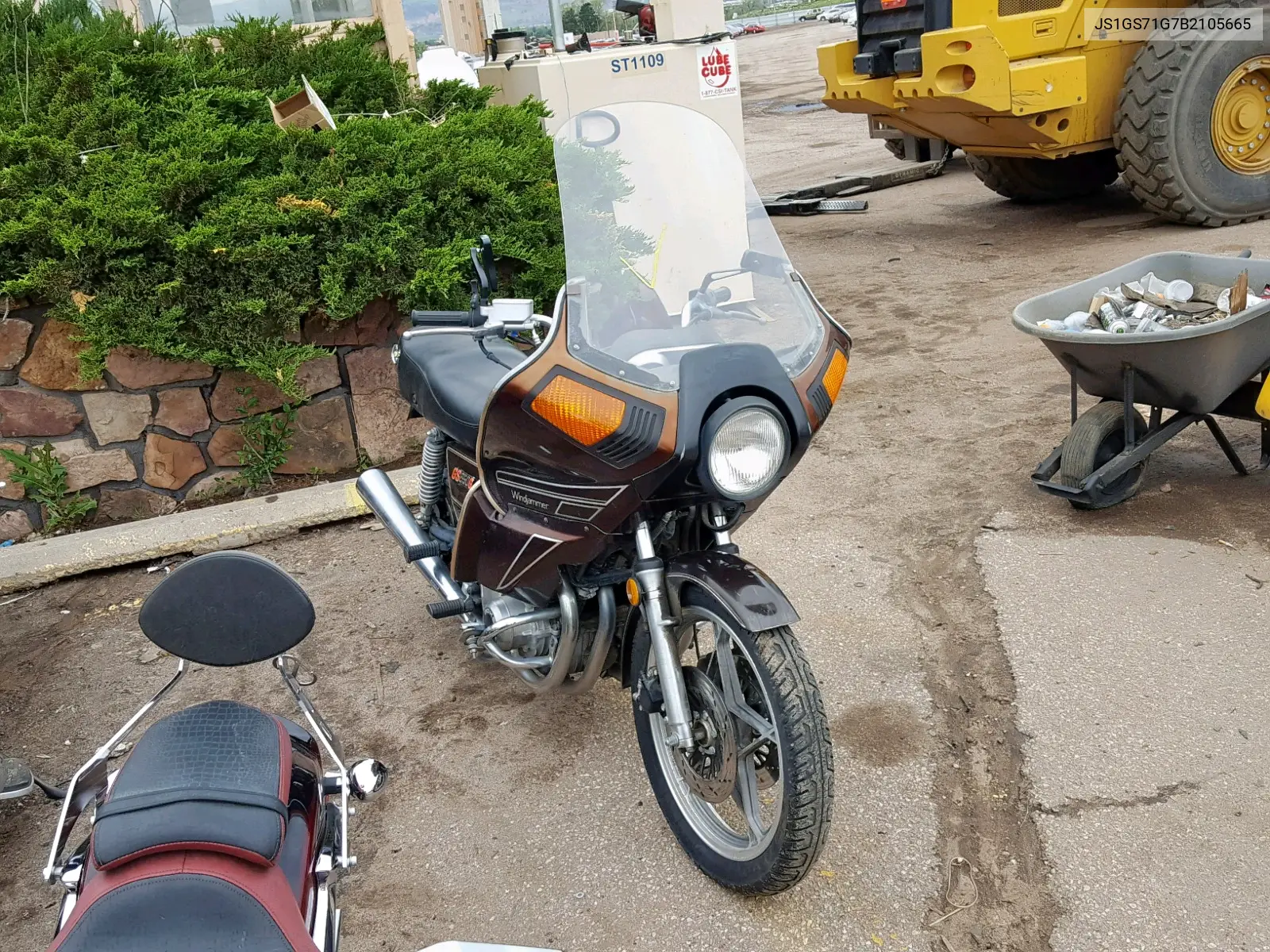 1981 Suzuki Gs850 G VIN: JS1GS71G7B2105665 Lot: 54548636