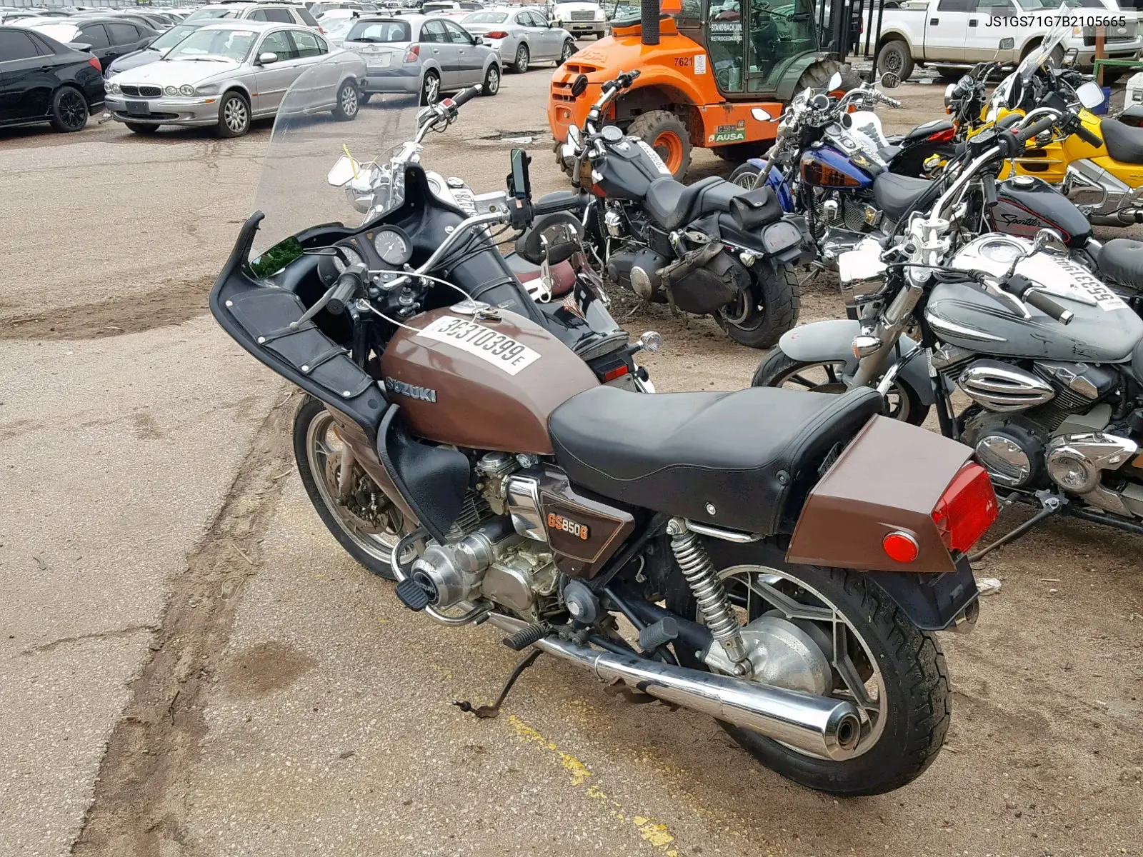 1981 Suzuki Gs850 G VIN: JS1GS71G7B2105665 Lot: 54548636