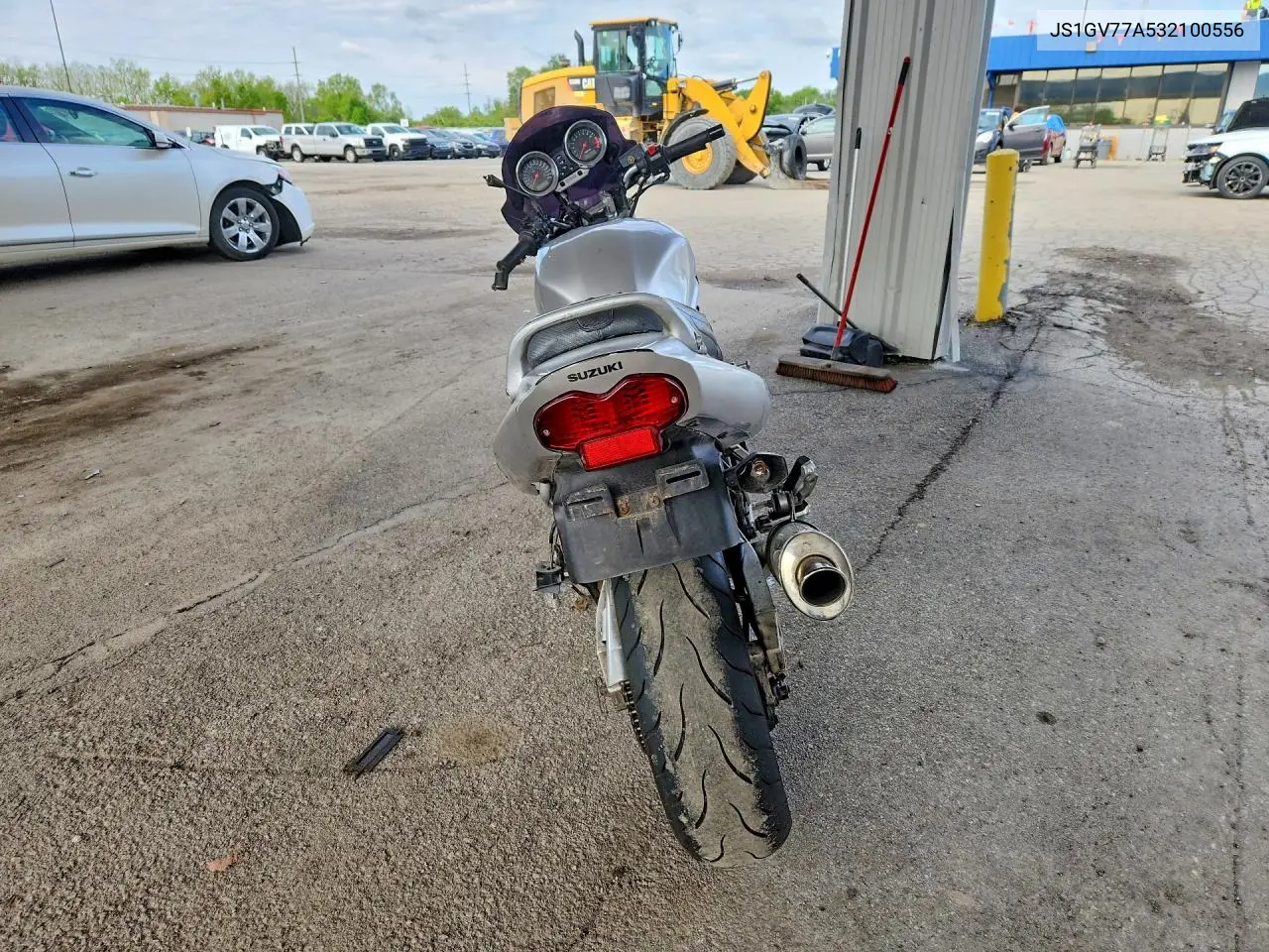 2003 Suzuki Gsf1200 Base VIN: JS1GV77A532100556 Lot: 53175956