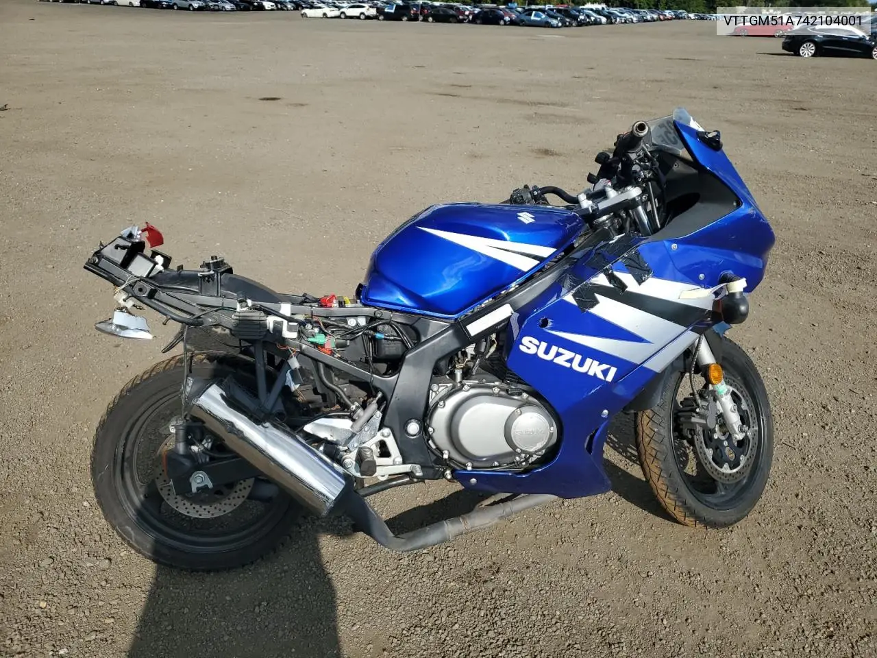 2004 Suzuki Gs500 Fk VIN: VTTGM51A742104001 Lot: 80115185