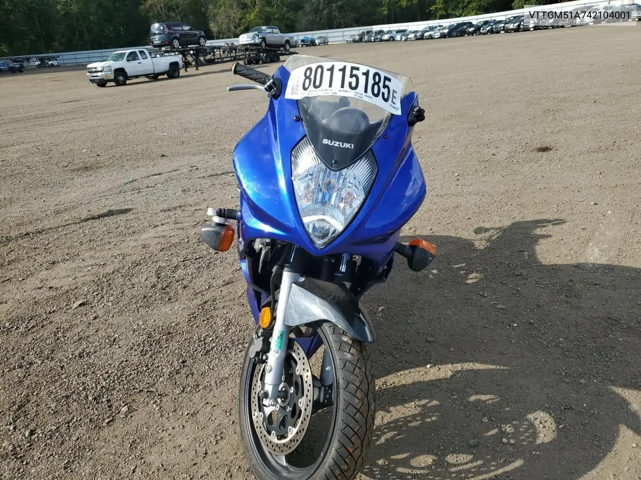 2004 Suzuki Gs500 Fk VIN: VTTGM51A742104001 Lot: 80115185