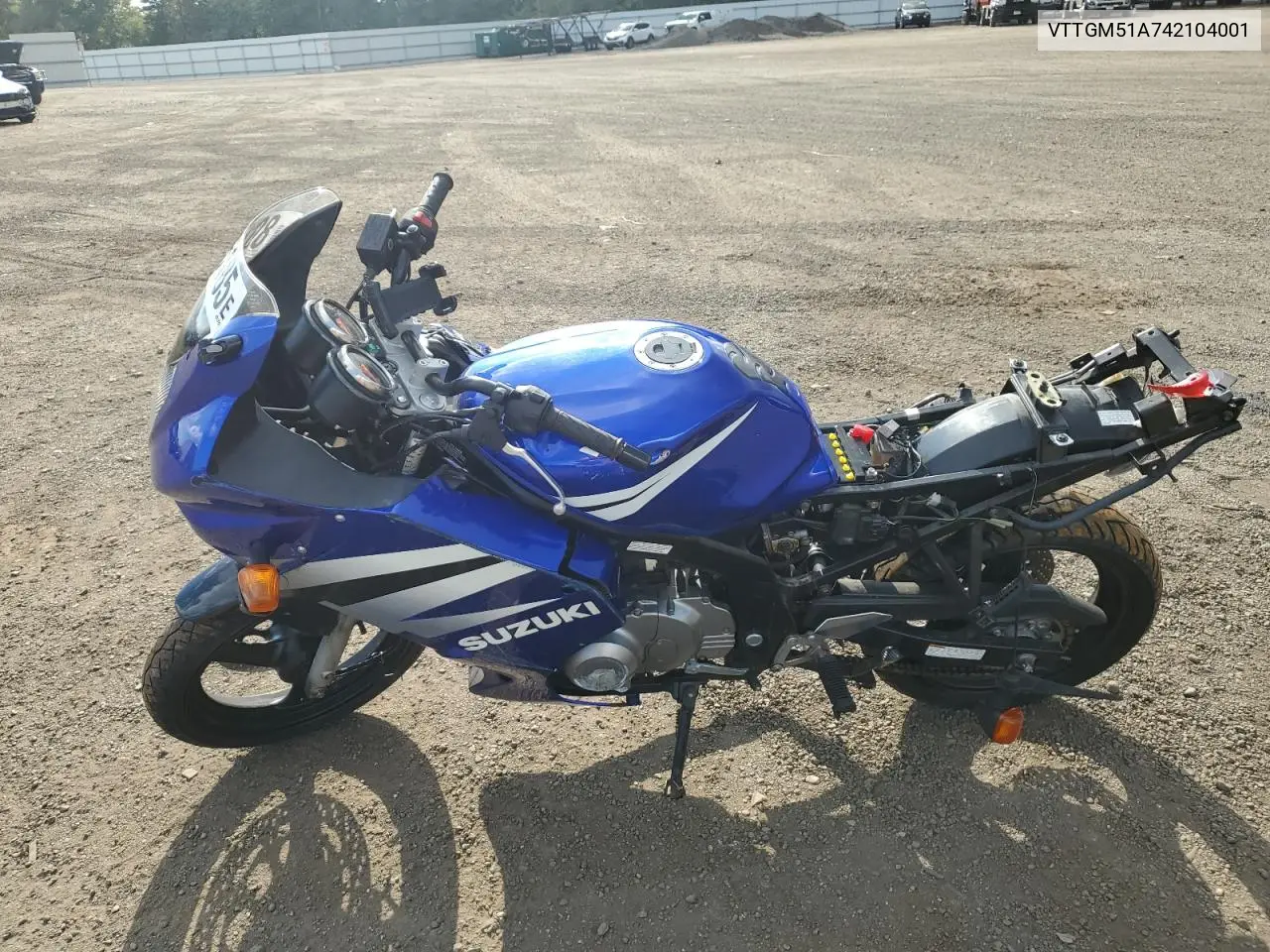 2004 Suzuki Gs500 Fk VIN: VTTGM51A742104001 Lot: 80115185