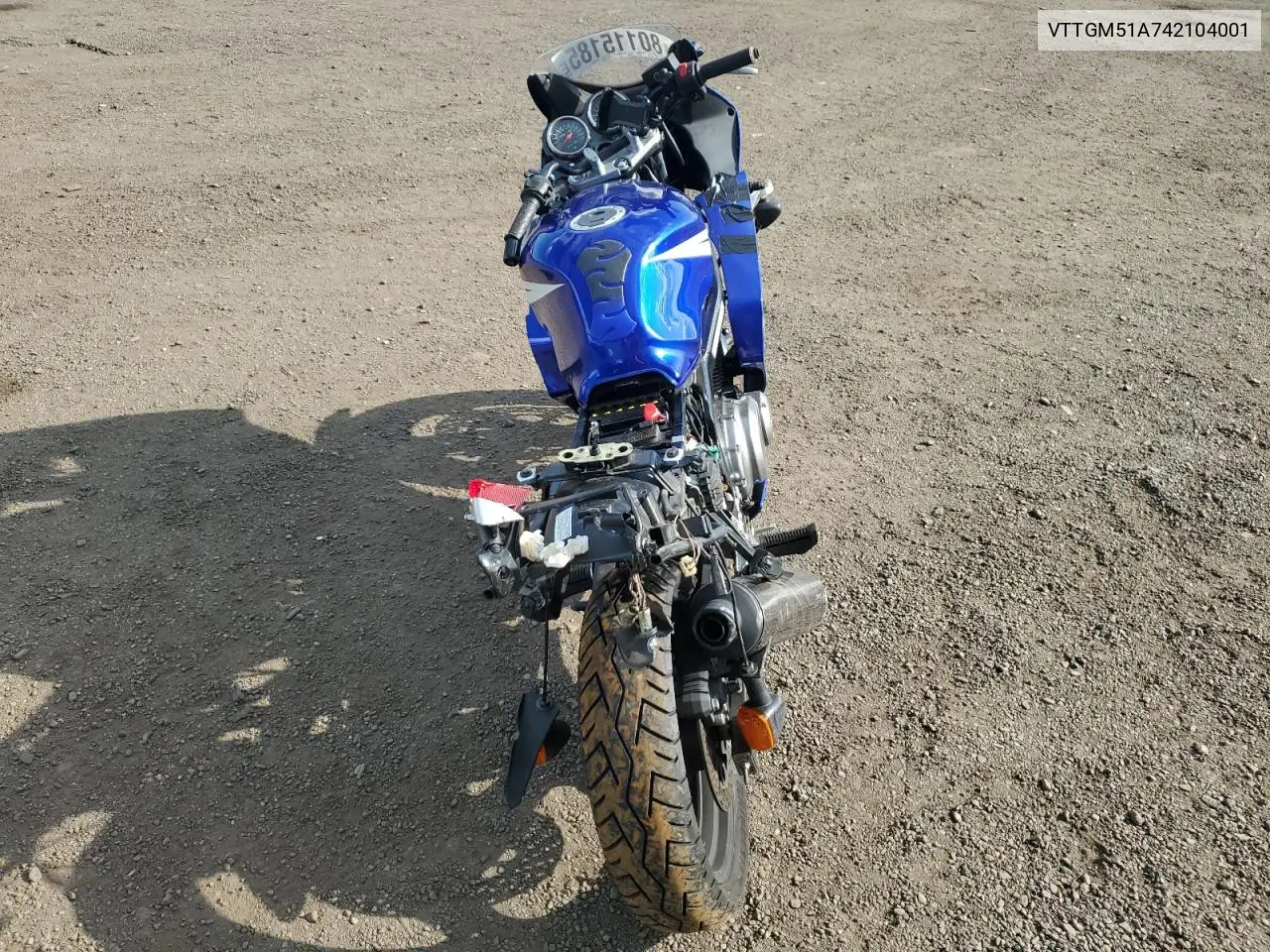 2004 Suzuki Gs500 Fk VIN: VTTGM51A742104001 Lot: 80115185