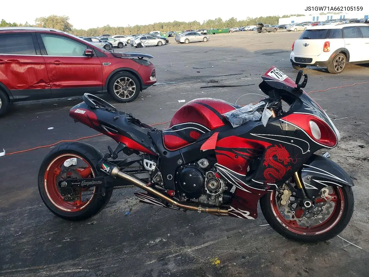 2006 Suzuki Gsx1300 R VIN: JS1GW71A662105159 Lot: 45698706