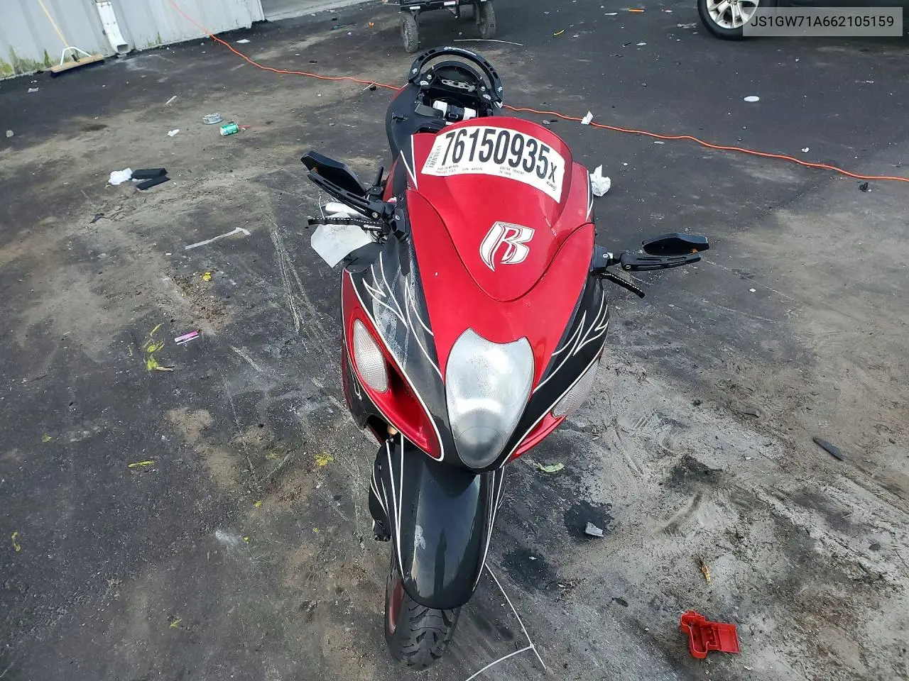2006 Suzuki Gsx1300 R VIN: JS1GW71A662105159 Lot: 45698706