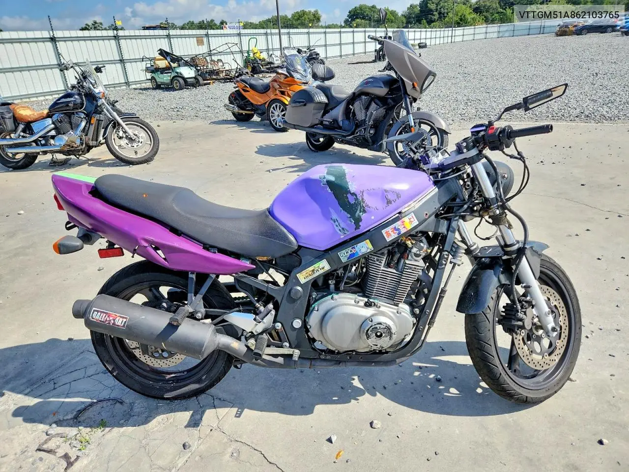 2006 Suzuki Gs500 Fk VIN: VTTGM51A862103765 Lot: 61507686