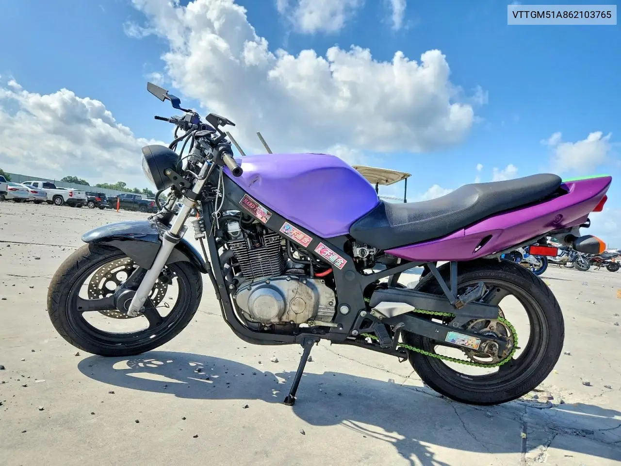 2006 Suzuki Gs500 Fk VIN: VTTGM51A862103765 Lot: 61507686
